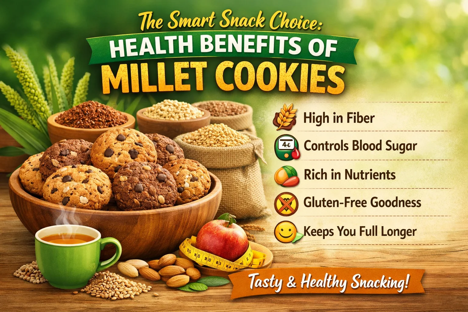 Healthy Millet Cookies Benefits