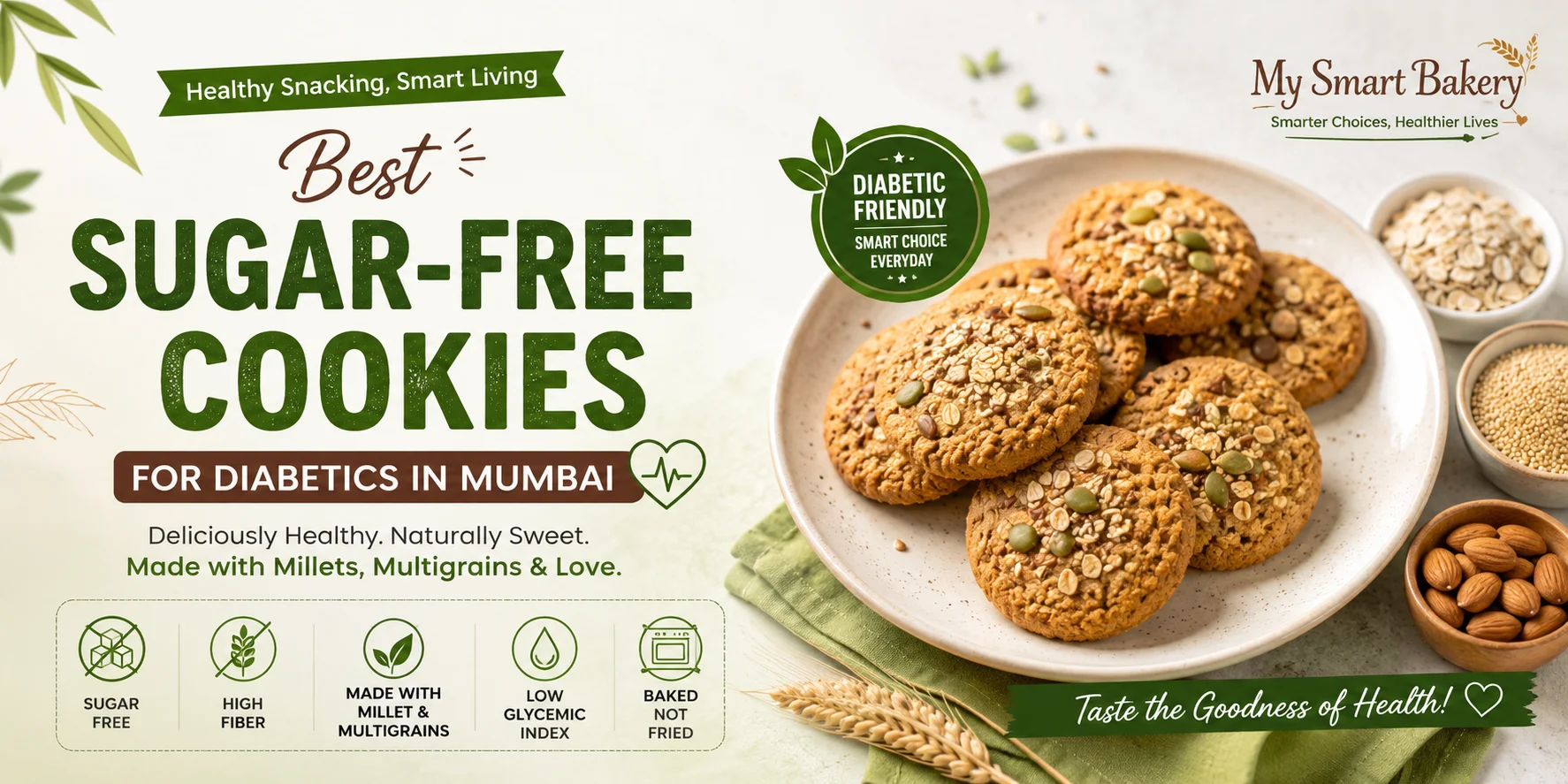 Best Sugar-Free Cookies for Diabetics in Mumbai Best Sugar-Free Cookies for Diabetics in Mumbai